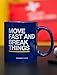 Coffee Mug ''Move Fast and Break Things'' - Blue / 11 ounce / B00DW5CP08