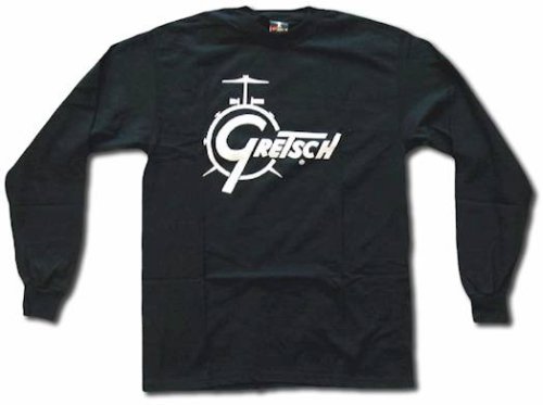 Click here to buy Gretsch CLASSIC Drum Set Logo Shirt - LONG SLEEVE Mens.
