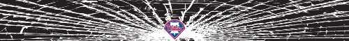 Philadelphia Phillies Shattered Auto Visor Decal