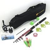 FTD Kit Complet de P�che / canne � p�che/ moulinet & bobines de rechange/ mat�riel de p�che / Sac - Kit de vacances id�al pour d�buter