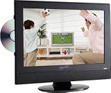 Supersonic 20 HD LCD TV with Built-in ATSC Digital TV Tuner, DVD Player, AC/DC Adapter w/ Wall Mount and Full Function Remote Control