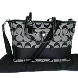 【コーチ】 Coach マザーズバッグ (ブラック)並行輸入品