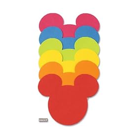 Ek Success Disney Journaling Cards, Mickey Icon Head with Ears