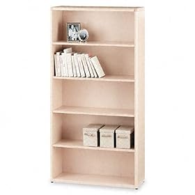 HON COMPANY 10700 Series Bookcase, 5 Shelves, 36w x 13-1 8d x 71h, Natural Maple by Hon