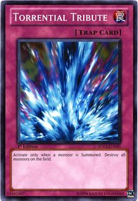 YuGiOh 5Ds Lost Sanctuary Structure Deck Single Card Torrential Tribute SDLS-EN035 Common YuGiOh 5Ds Lost Sanctuary Structure Deck Single Card Torrential Tribute SDLS-EN035 Common