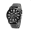 SUNNOW® Mode Herren-Uhren Quarz Analog Edelstahl-Sport-Armbanduhr New from SUNNOW