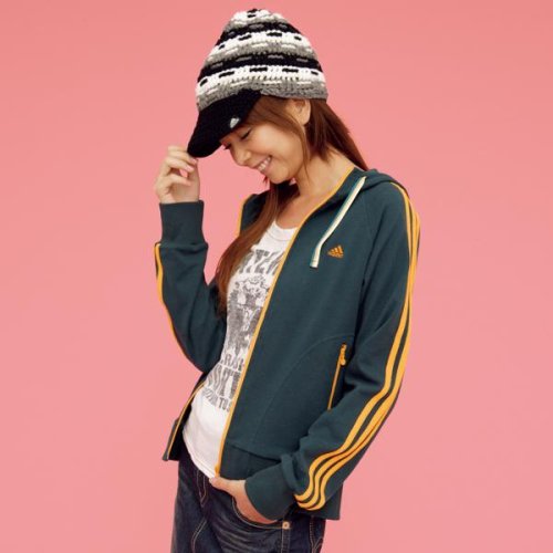 アディダス（adidas）　パーカ（ストレッチスウェットパーカ）　レディス