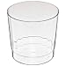 Classic Crystal CCR9240 9 oz Clear Rocks Squat Fluted Tumbler (12 Packs of 20)