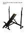 Olympic Incline Bench w/ 300 lb Plate Set