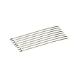 DEI 010201 8 Stainless Steel Locking Ties - Pack of 8