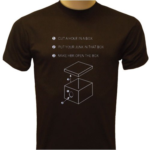 Dick In A Box T-shirt, (Lots of Colors Available)