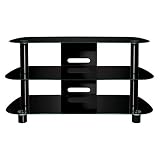 Bello Flat Panel AV System, Hi Gloss Black