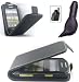 from Accessories Online Black Flip Leather Case Cover & Crystal Clear Screen Protector & Car Charger for Samsung Galaxy Mini S5570