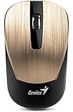 Genius 7 Series Metallic Comfortable Stylish Wireless Mouse (NX-7015/GOLD)