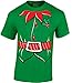 Awkwardstyles Men's Elf Costume T-Shirt Santa Holiday Christmas Shirt