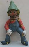 Ceramic Decorative Hollow Scarecrow - Collectible