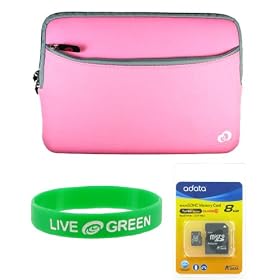 Buy Acer Aspire One AOA150 8.9-Inch Netbook Neorpene Sleeve Case and 8 GB Micro SDHC Memord Card by Young Micro
