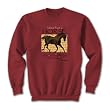 Advice From A Horse ~ Cardinal Red Sweatshirt