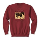 Advice From A Horse ~ Cardinal Red Sweatshirt