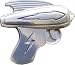 Mens RAY GUN Punk Rock Metal Belt Buckle