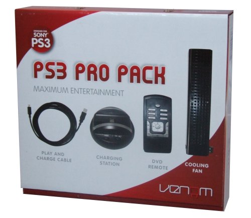 Childrens Toyshop  Video Games : Venom PS3 PRO Pack (PS3)