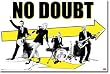 No Doubt - Arrows Wall Poster