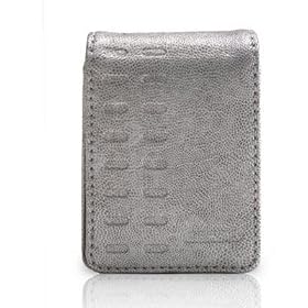Click here to buy Griffin Elan Convertible Leather Flip-Top Case for iPod nano 3G (Silver) by Griffin Technology.