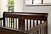 DaVinci Porter 4-in-1 Convertible Crib with Toddler Bed Conversion Kit in Espresso, Greenguard Gold Certified