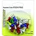 PUSH PINS-ASSORTED COLORS 25/PK