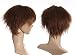Cosplayland C574 - Hetalia APH Spain Brown Short Wig as real Human Hair for Daily Life