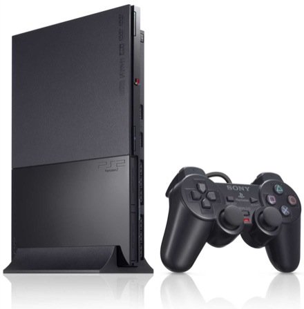 Playstation 2 (SCPH-79000) Charcoal Black Console (Japanese
