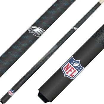 Philadelphia Eagles Cue And Case Set