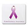 Homelessness Awareness Ribbon Mouse Pad