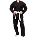 Judo / Jiu-Jitsu / Aikido Piranha Gear Gi Uniform (Double Weave), Black