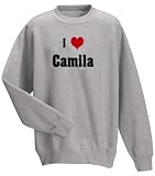 I Love/Heart Camila YouthSweatshirt (for Kids) ASH GREY LARGE I Love/Heart Camila YouthSweatshirt (for Kids) ASH GREY LARGE