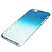 iPhone 6 Case - KooJoee® Pack of 4 Pieces Clear 3D Waterdrop Raindrop Hard Plastic Back Cover Case for 4.7 inch Apple iPhone 6 6G with Free Stylus Screen Protectors, Black/White/Sky Blue/Hot Pink