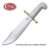 Case Bowie, White Synthetic Handle, 9.5 in.