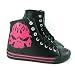 Underground Boots DEATH DISCO schwarz-pink