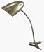 Tools & Hardware : Grandrich CLC-108 ST Clip-on Reading Lamp in Satin Steel