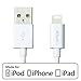 Lightning Cable, JETech 3-Pack 3ft APPLE CERTIFIED USB Sync and Charging Lightning Cable for iPhone 6/6s/5/5S/5C, iPad 4, iPad Air 1/2, iPad Mini 1/2/3 (3-Pack)