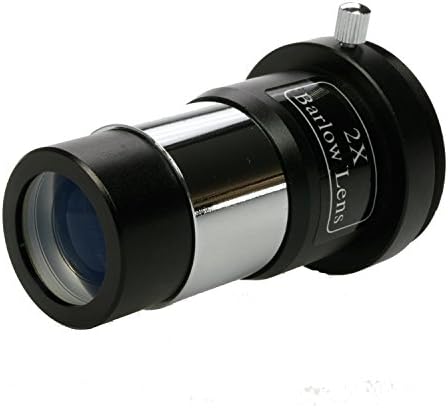 Danubia 2X Achromatic Barlow Lens for 1.25 inch Astro Telescope Eyepiece