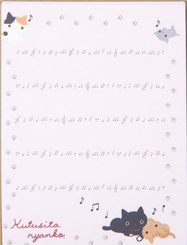 Imagen 4 de Bloc de Notas de Kutusita Nyanko con Huella de Gato