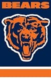 Chicago Bears 2-Sided Applique Banner Flag