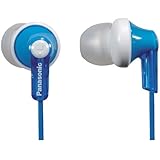 Panasonic RP-HJE120E-A Ergo Fit Ear Canal Headphones - Blue
