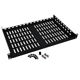 Tripp Lite SRSHELF2P1U Fixed 1U Cantilever Shelf for 2-Post/4-Post Rack Enclosure