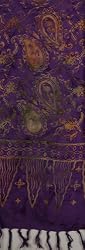 Batik Scarf - Paisley Print