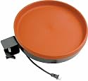 Farm Innovators BD-70 Heated Birdbath with Clamp Mount - Terra Cotta, 75-Watt