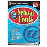 50 PLUS SCHOOL FONTS