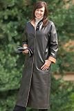 Women's Full Length Lyn Napa Leather Coat