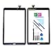 Black Display Touch Screen Digitizer Glass Replacement for Samsung Galaxy Tab E 9.6 SM-T560 T560 T561(No LCD) with Adhesive and Tools